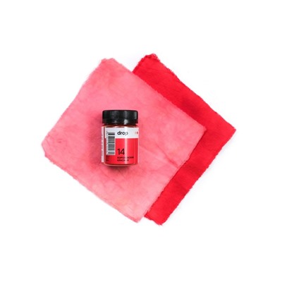 Краситель для ткани Dropcolor в технике тай-дай, 10 гр, цвет 14 Королевский красный