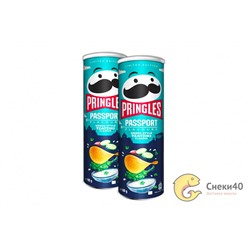 Чипсы "Pringles" 165г Греческий соус Цацики