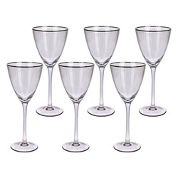 Набор бокалов для вина ЭЛЕГАНЦА, стекло, прозрачный, 420 мл (6 шт.), Koopman International