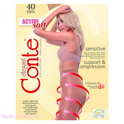 Колготки Conte ACTIVE SOFT 40