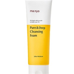 Manyo/ Пенка для глубокого очищения пор с керамидами 200 мл. Pure Deep Cleansing Foam