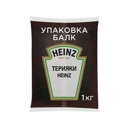Соус Терияки Хайнц 1,0л пакет 1/6 шт Россия - Соусы Horeca