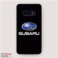 Пластиковый чехол Subaru на Samsung Galaxy S10E