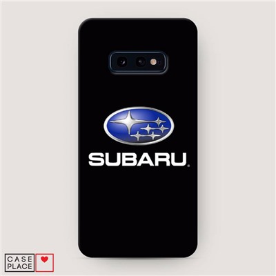 Пластиковый чехол Subaru на Samsung Galaxy S10E