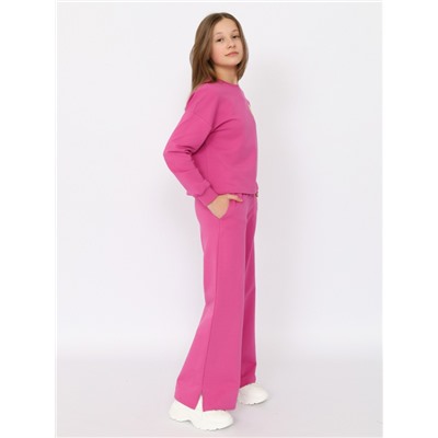 CSJG 90242-27-394 Комплект для девочки (джемпер, брюки),розовый