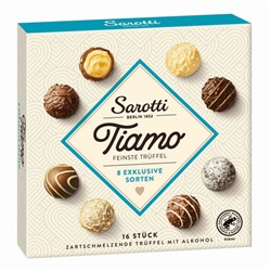 Набор конфет Tiamo truffles Ассорти (шампанское, ром, виски, джин, ликер) 200г/Stollwerck GmbH