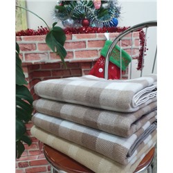 Одеяло уют 50% шерсть 50% пэ в ассортименте (кант)