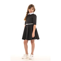 Серое школьное платье Mooriposh, модель 0145/1