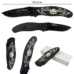 Тактический складной нож с пауком Sharper (США), №292