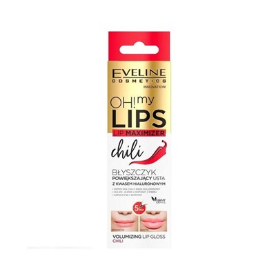 Средство Eveline Cosmetics Lip Therapy professional Блеск для увеличения объема губ Oh my Lips-Lip Maximizer "Chili перец чили" 4,5 гр