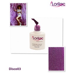 Гель-лак Lorilac серия Disco 3 - 10 ml