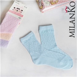 Детские хлопковые носки в сетку MilanKo IN-162 упаковка