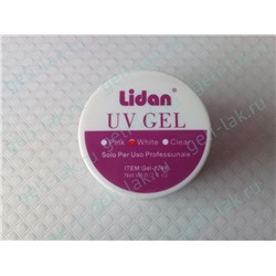 UV Gel "Lidan" 15 мл цвет Белый