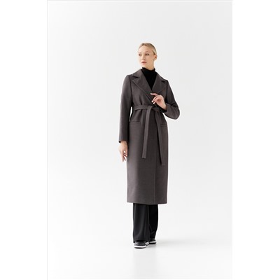 Пальто женское демисезонное 24770 (темно-серый)