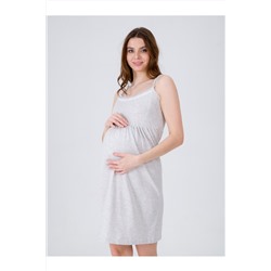 НОВИНКА! Сорочка для беременных и кормящих 8.154 серый