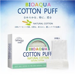 Хлопковые подушечки BIOAQUA Cotton Puff, 100 шт.
