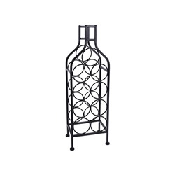 Подставка для бутылок РИКВИР, на 9 бутылок, металл, 22х16х69 см, Koopman International