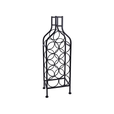 Подставка для бутылок РИКВИР, на 9 бутылок, металл, 22х16х69 см, Koopman International