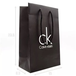 ПОДАРОЧНЫЙ ПАКЕТ CALVIN KLEIN МАЛ. (15x23.5x8.5)