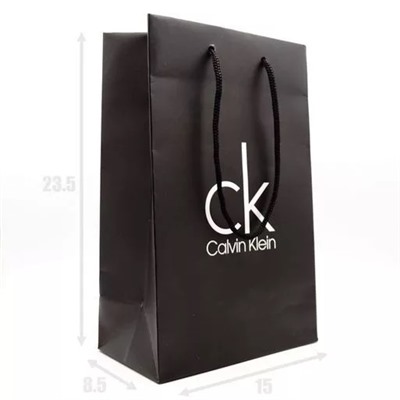 ПОДАРОЧНЫЙ ПАКЕТ CALVIN KLEIN МАЛ. (15x23.5x8.5)