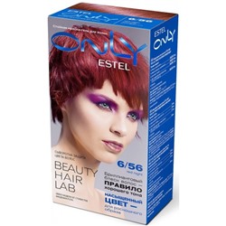 Краска для волос Estel ONLY (Эстель Онли) Beauty Hair Lab, 6/56 - Тёмно-русый красно-фиолетовый