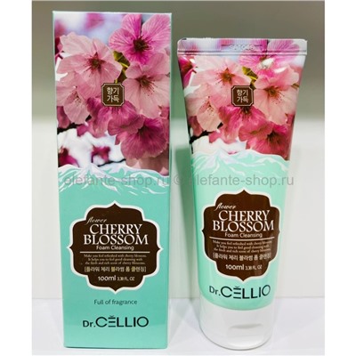 Пенка для умывания Dr. CELLIO Flower Cherry Blossom Foam Cleansing 100ml (125)