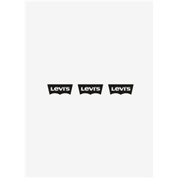 06-23 Термотрансфер Четыре маленьких лого бренда LEVI'S, чёрный 2х5см каждый
