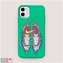 Эко-чехол Жидкий Nike на iPhone 11