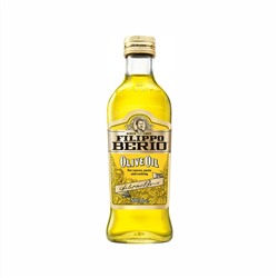 Масло олив 100% FILIPPO BERIO 0,5 л ст/б 1/6 Италия - Масла растительные