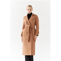 Пальто женское демисезонное 22960  (кэмел)