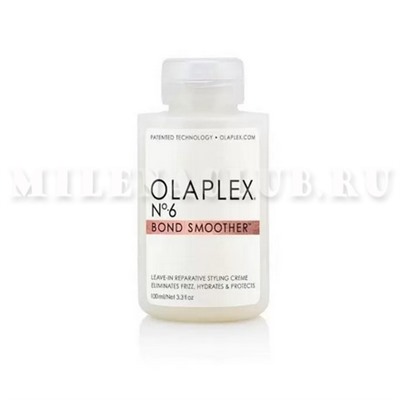 Olaplex No.6 Bond Smoother Несмываемый крем "Система защиты волос" 100 мл