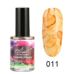 Акварельный гель OU Nail Aquarelle collection арт. 011