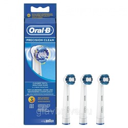 Насадка для электрической зубной щетки Oral-B BRAUN Precision Clean, 3 шт.