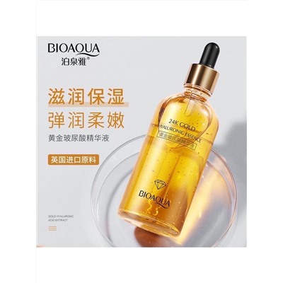 Гиалуроновая эссенция BIOAQUA 24K Gold Hyaluronic Essence