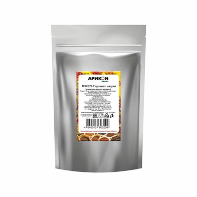 Глутамат натрия Арикон (усилитель вкуса) 500гр пакет 1/6 Россия - Приправы