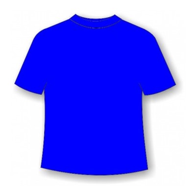 Подростковая футболка синяя