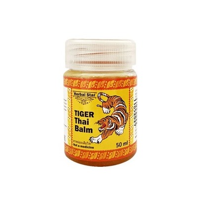 Herbal Star Бальзам Tiger thai balm (тигровый), пластик (баночка-50мл).12