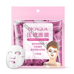 Bioaqua, Пресованные маски (таблетки), 50 шт/уп