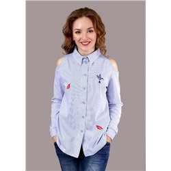 Рубашка Муза (вышивка) 2-804