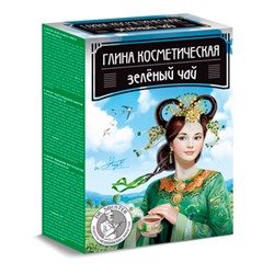 Dr. SHUSTER глина косметическая зеленый чай 100 г, Хиты продаж