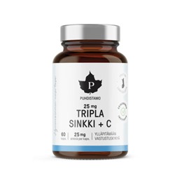 Высоко абсорбирующий цинковый продукт с тремя формами цинка Puhdistamo TRIPLA SINKKI 60 кап