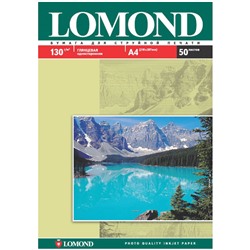 Фотобумага А4 для стр. принтеров Lomond, 130г/м2 (