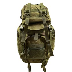 Армейский походный рюкзак полевой (защитный камуфляж) (35-50 л), (CH-063) №111 - практичная расцветка для охотников и рыбаков