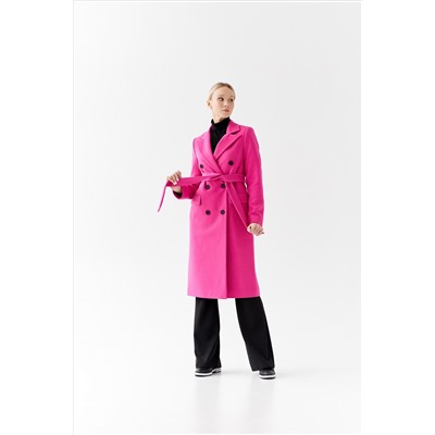 Пальто женское демисезонное 25775 (розовый)