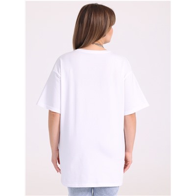футболка 1ЖДФК3854804; белый