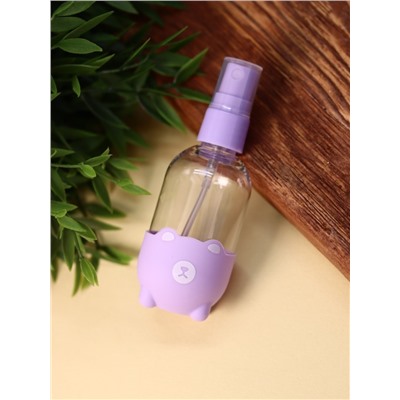 Дорожная бутылочка "Bear", purple (60 ml)