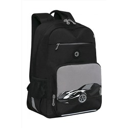 Рюкзак МАЛ GRIZZLY 355-1/2-RB черный-серый