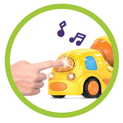 Музыкальная игрушка ДЕТ Жирафики 644529 Спецтраснпорт