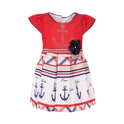 Платья для девочек "Sailor red"