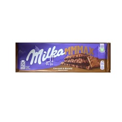 Шоколад Milka с шоколадной начинкой и печеньем 300г